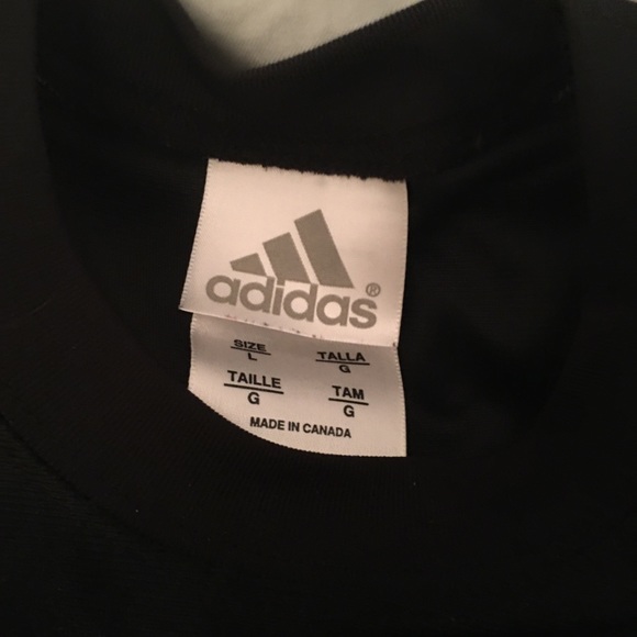 Adidas Black Jersey Shirt S - Picture 3 of 3